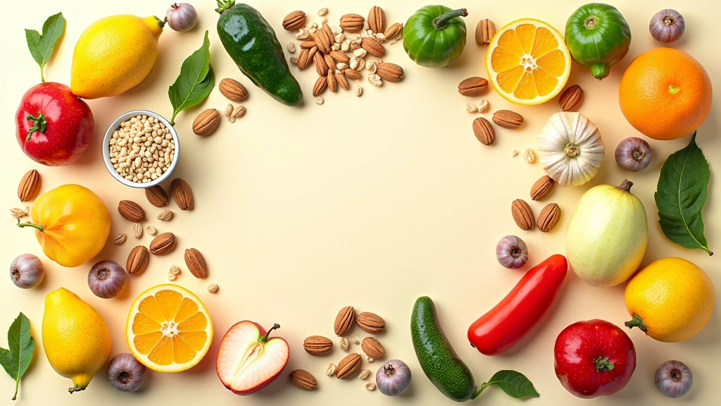 Zdravé potraviny na stole